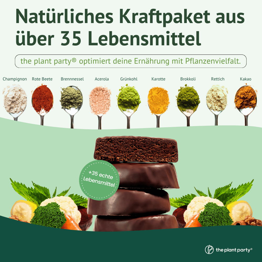 the plant party®: Pflanzenbasierte Ernährungsportionen - ABO (36 Stück)
