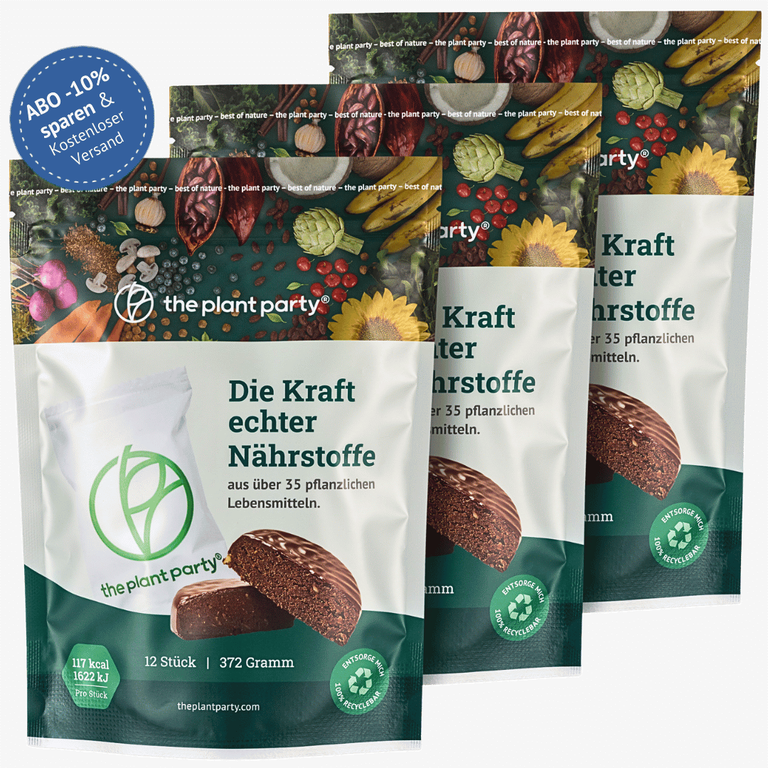 Bioactive Snacks - ABO Dreierpackung (36 Stück)